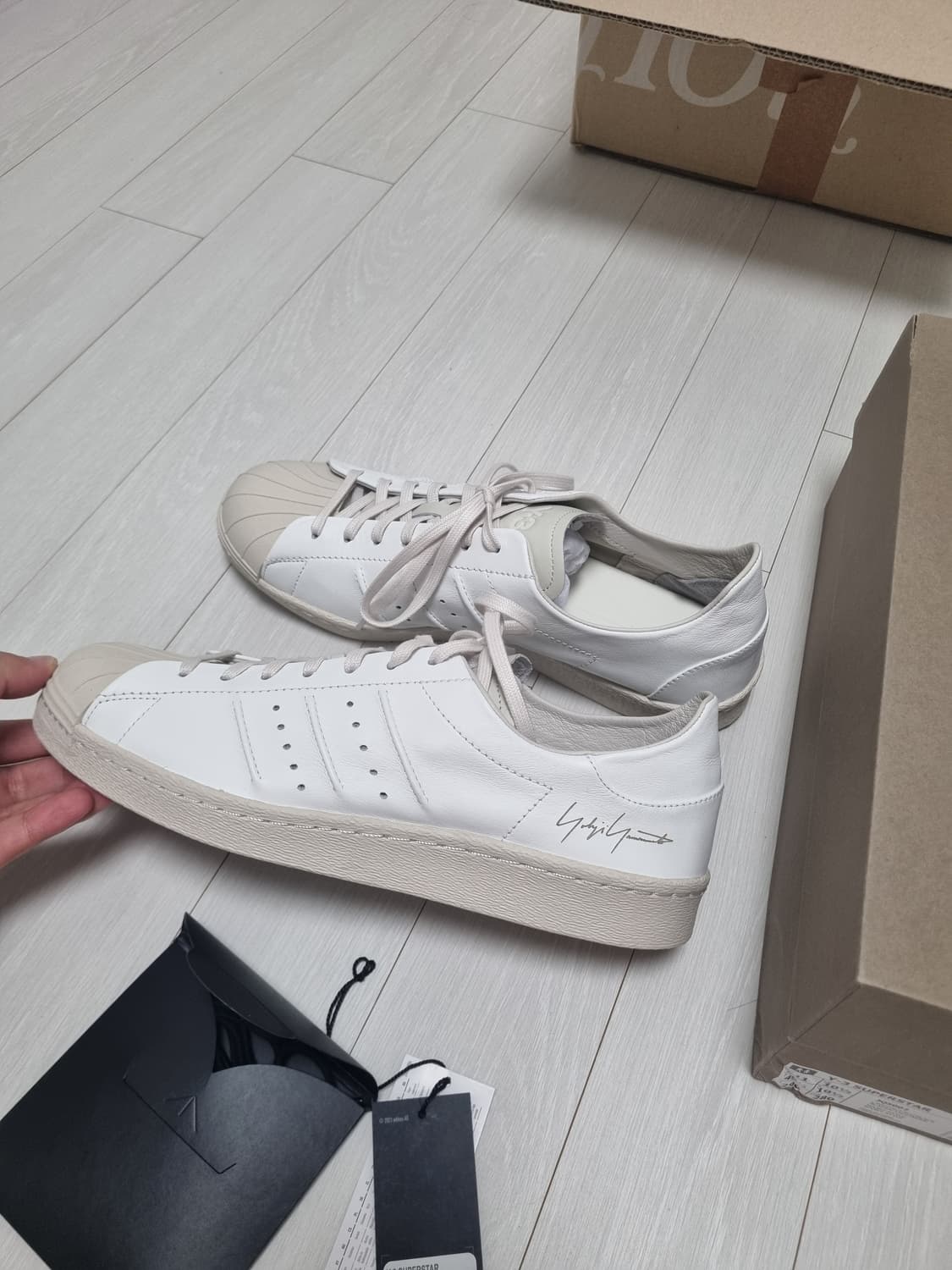 [290] Y-3 슈퍼스타 화이트토크 JQ5002 상품이미지6