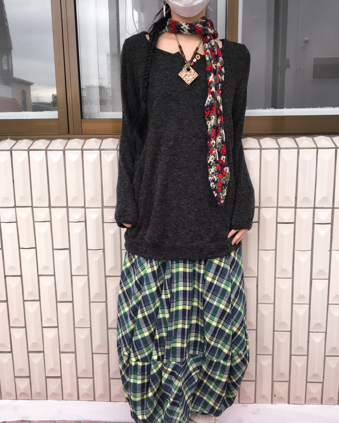  knit muffler 상품이미지2