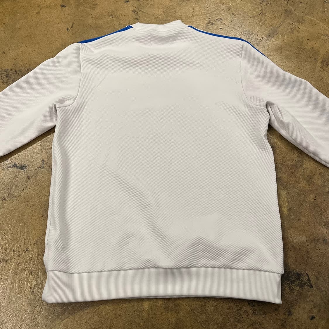 [정품/110] 아디다스 흰색 맨투맨 긴팔 티셔츠 b15 상품이미지4
