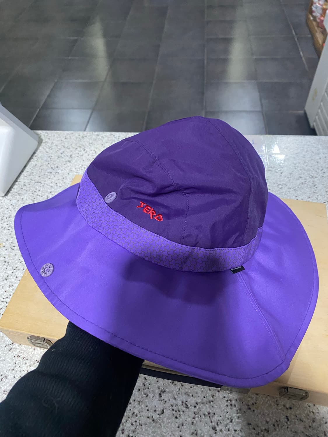 마운티아 등산 모자 보라색 벙거지 햇 상품이미지3