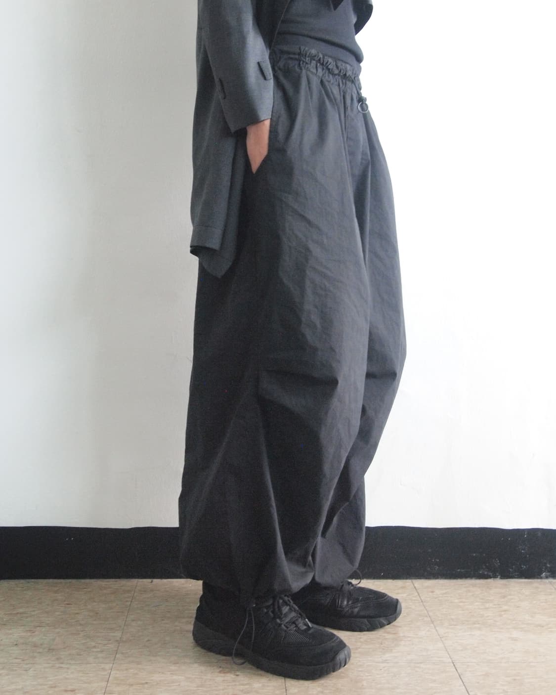 요지야마모토 드레이프 파라슈트팬츠 상품이미지3