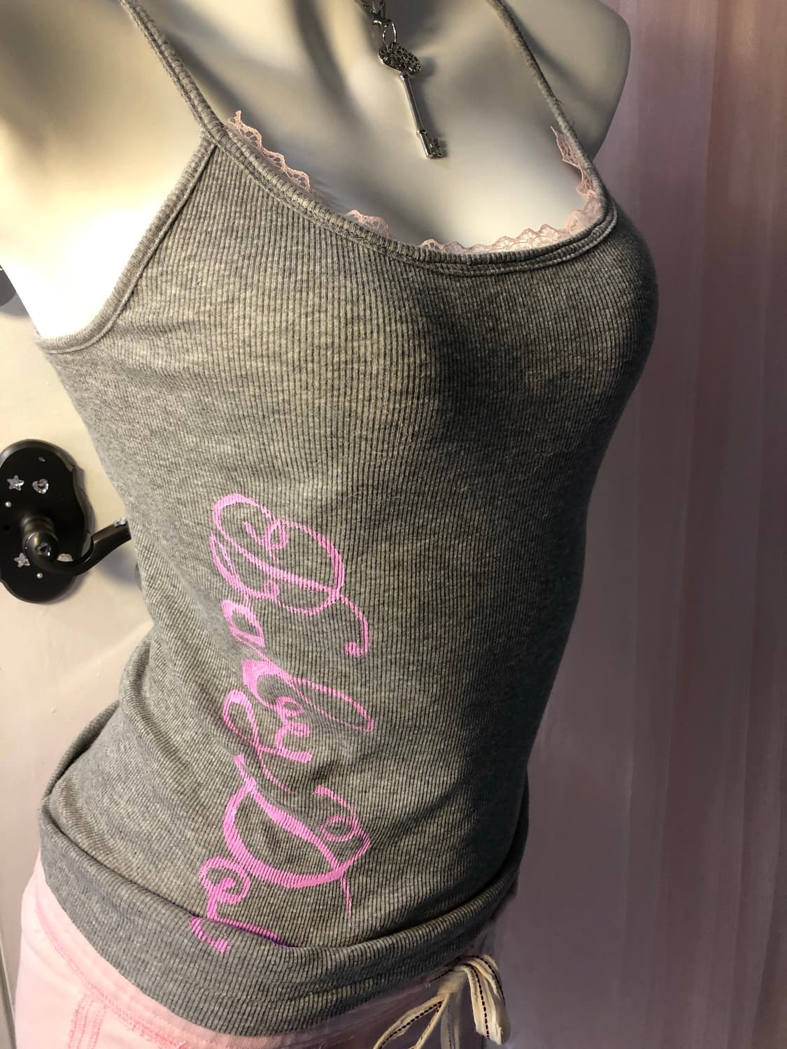 babydoll gray sleeveless 상품이미지3