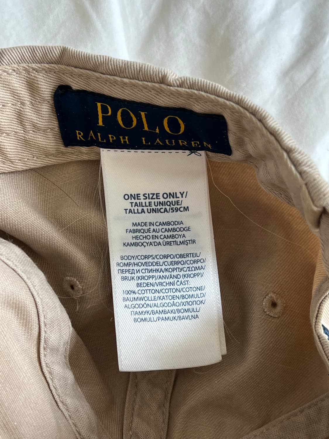 폴로 랄프로렌 클래식 스포츠 캡 상품이미지5