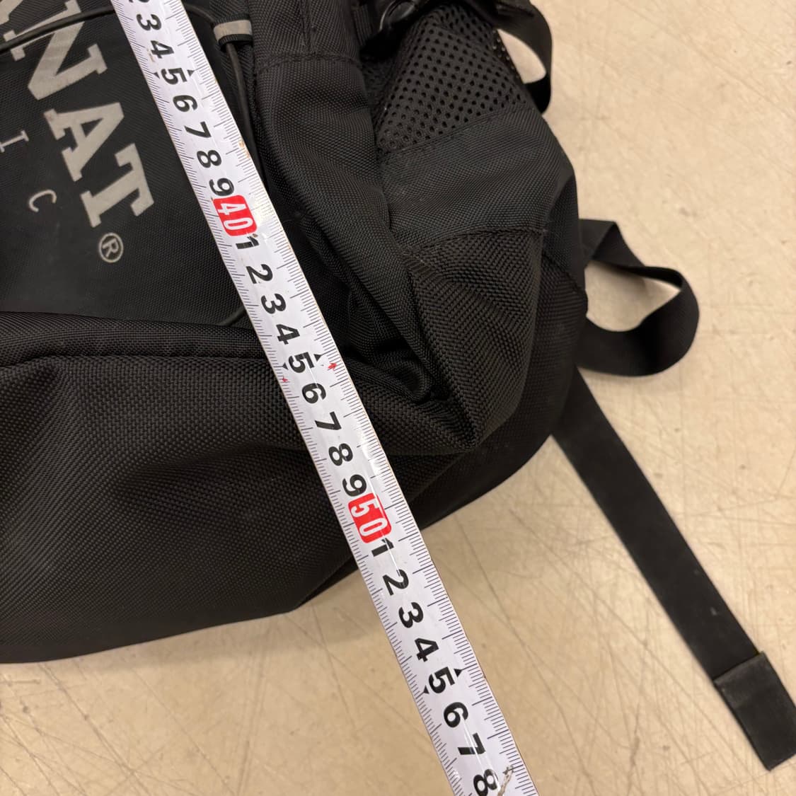 커버낫 빅로고 블랙 백팩 상품이미지4