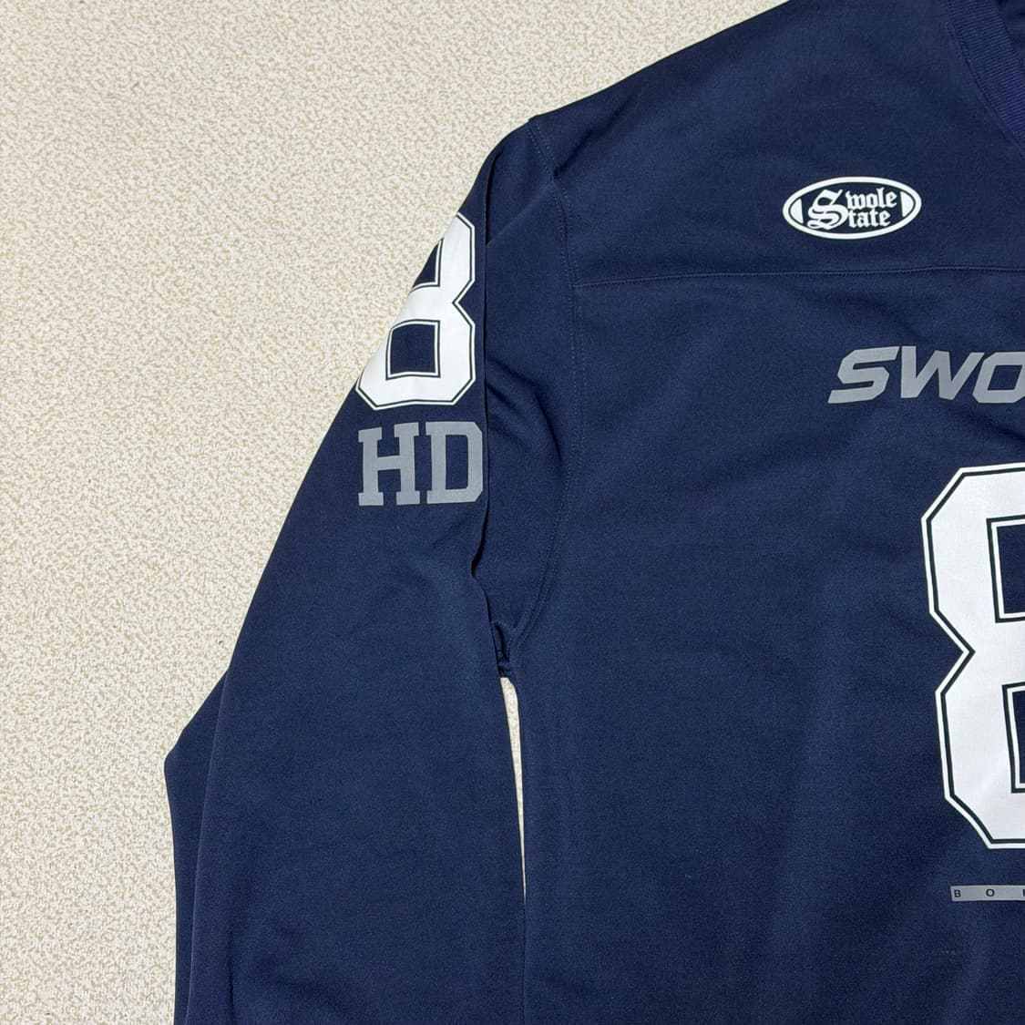 HDEX 3XL 자이언트핏 럭비 져지 네이비 상품이미지3