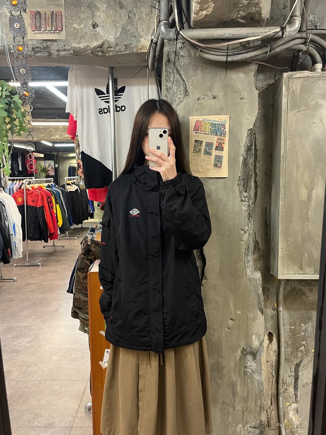 디키즈 바람막이 블랙 M #csz1654 상품이미지2