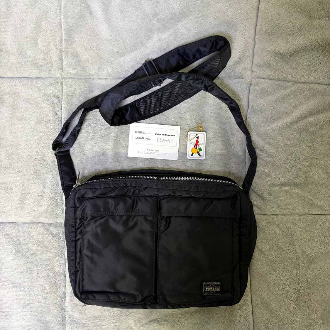porter 요시다 포터 탱커 숄더백 L 블랙 상품이미지1