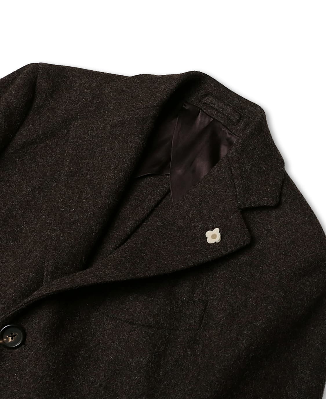 라르디니 [Lardini] 브라운 울 스탠다드 싱글 코트 상품이미지2