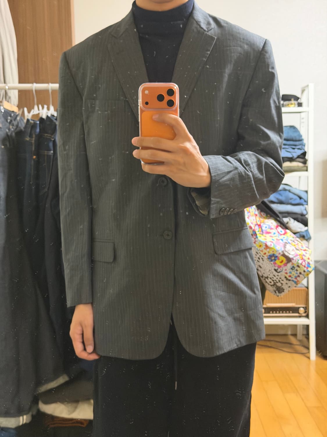 브룩스브라더스 핀 스프라이트 울 블레이저 상품이미지3