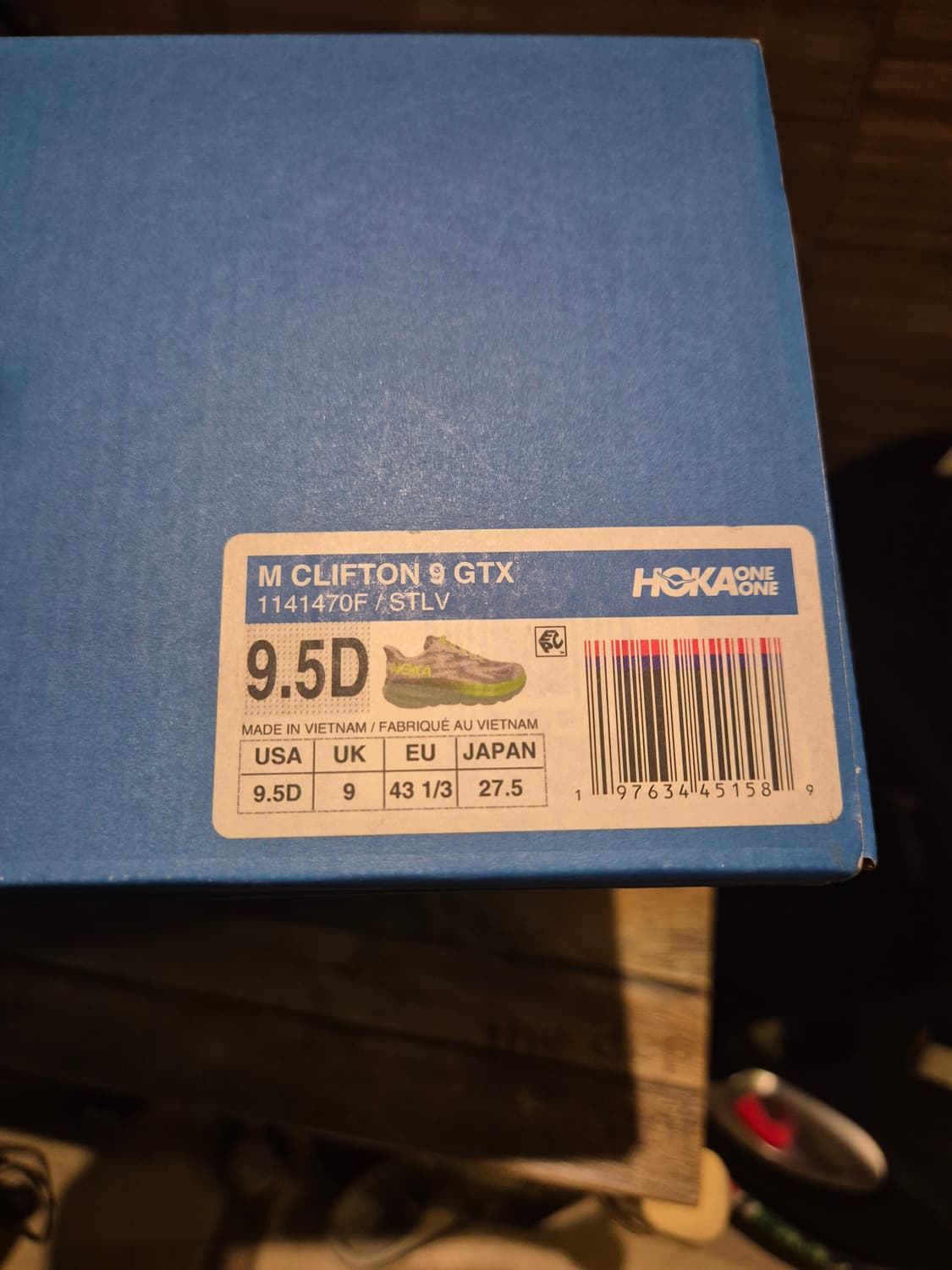 호카 클리프톤9 고어텍스 GTX 러닝화 상품이미지10