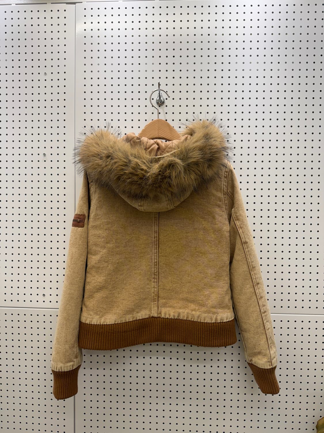  Y2K 빈티지 울프죠 크롭 자켓 U23 상품이미지4