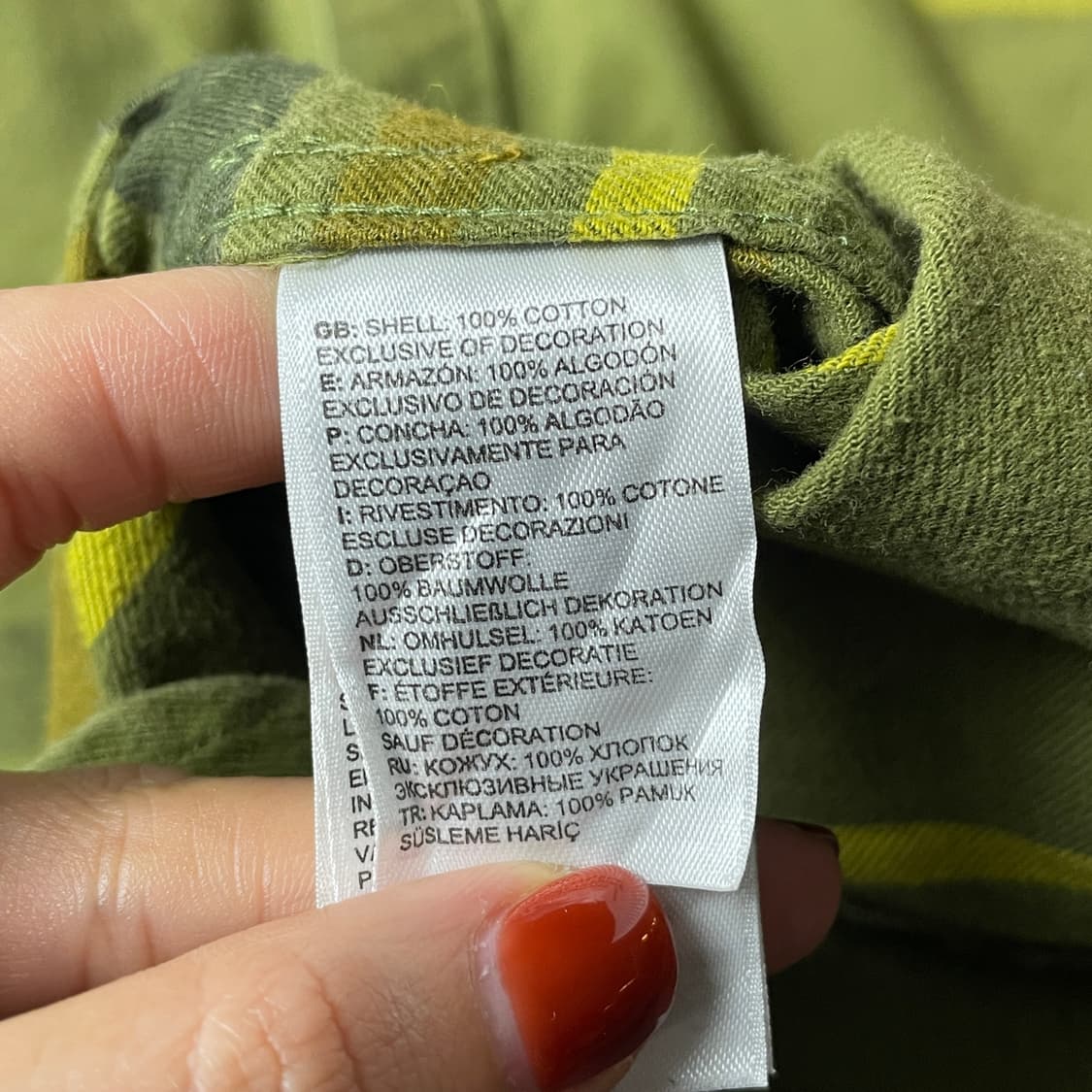 THE NORTH FACE 노스페이스 빈티지 그린 코튼셔츠 A00511 상품이미지10