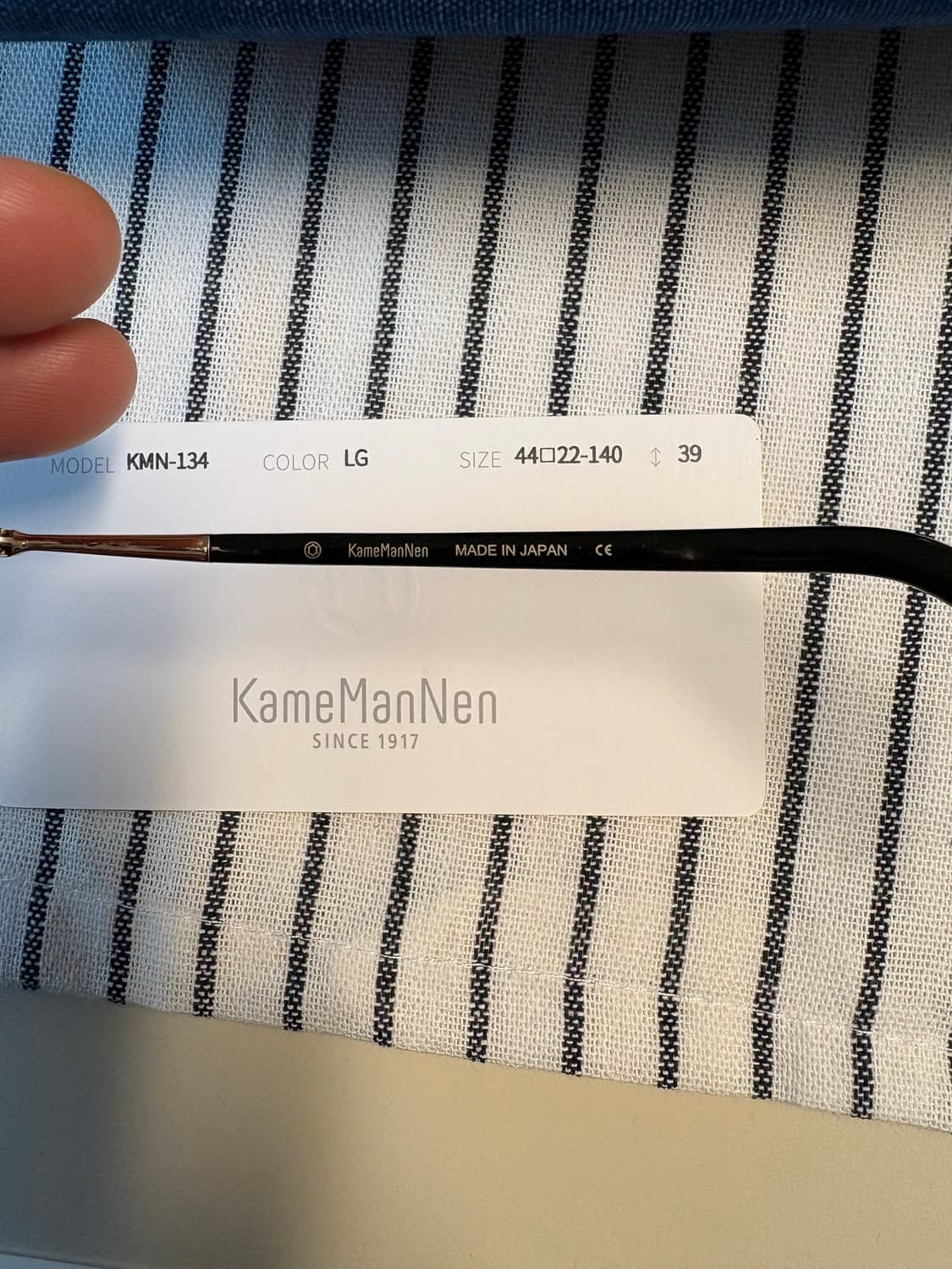 가메마넨 kmn-134 안경 팝니다.  상품이미지3