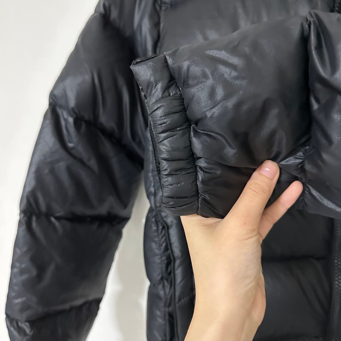 노스페이스 블랙 구스100% 패딩 눕시 상품이미지6