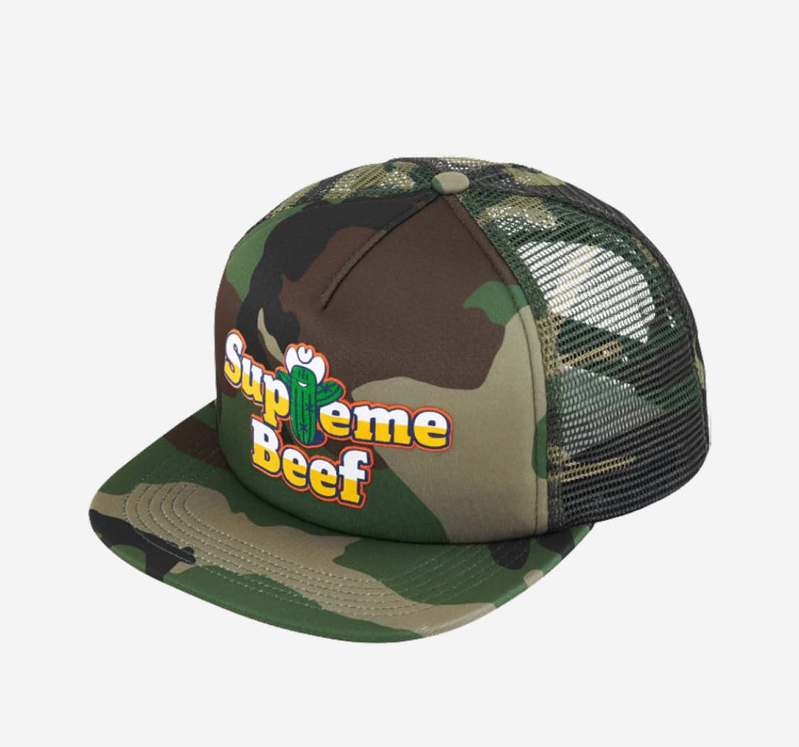 Supreme Beef Mesh Back 5-Panel 모자 새상품 상품이미지1