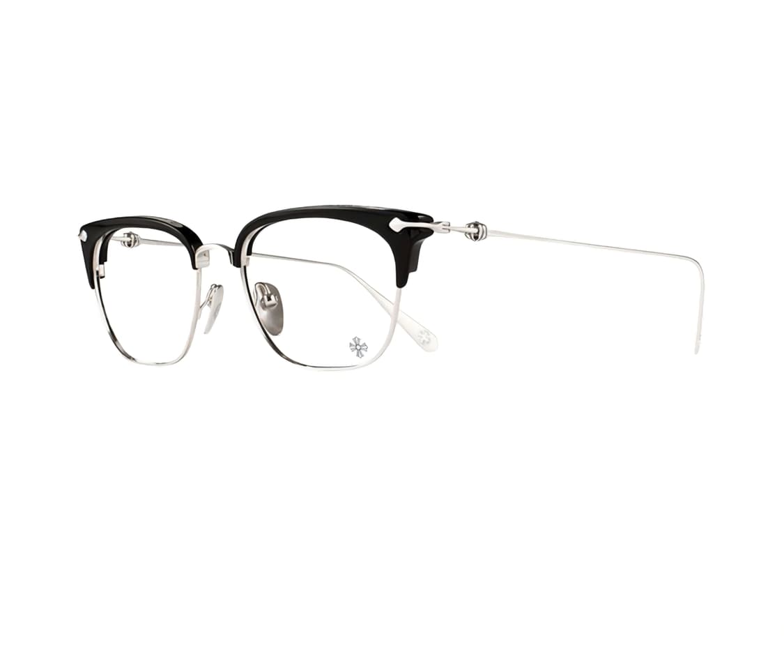 [52] 크롬하츠 슬런트레딕션 안경 실버 블랙 상품이미지1