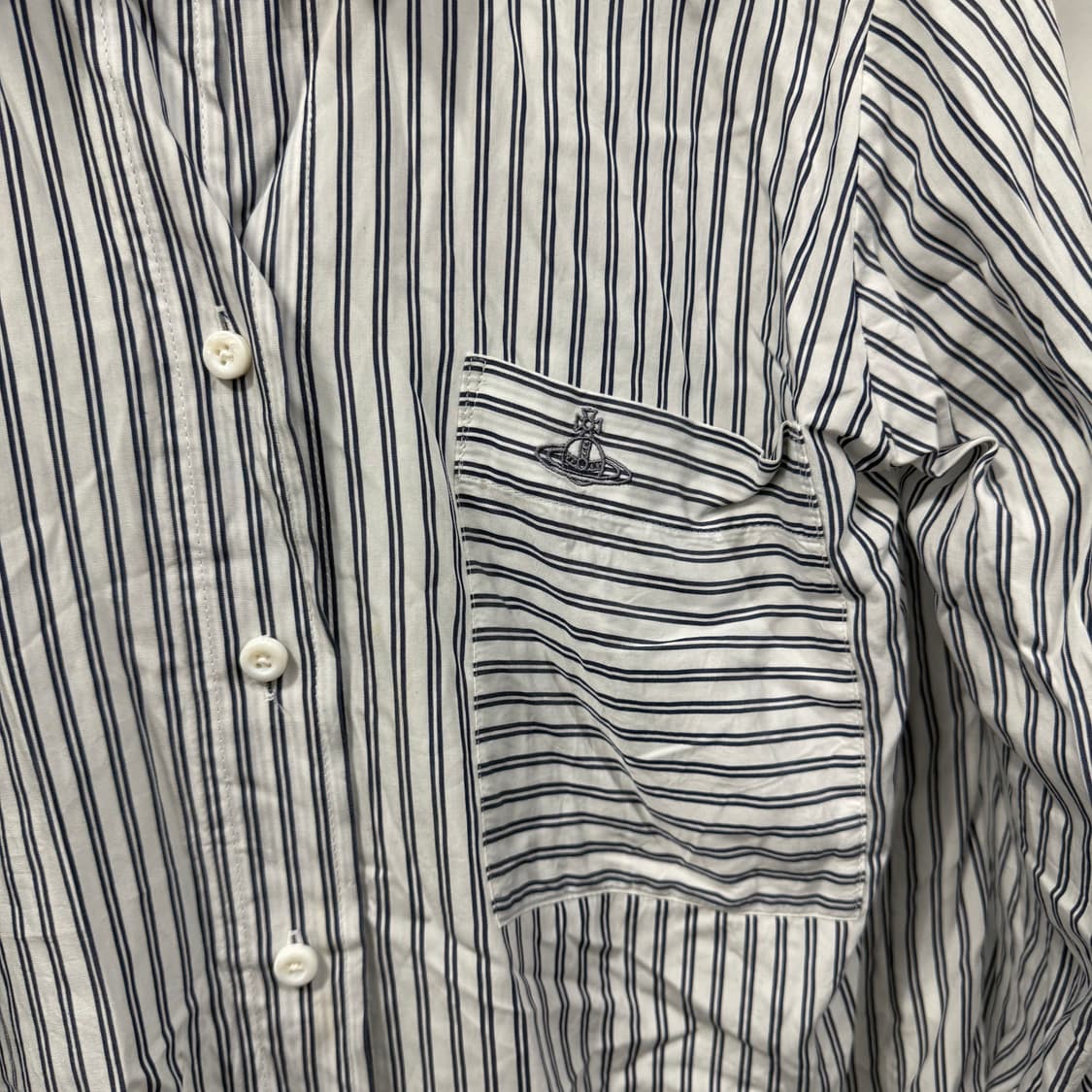 비비안웨스트우드 넥디테일 체크셔츠 상품이미지7