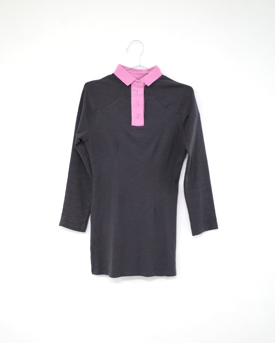 Gimaguas Mock Neck Sleeve Polo 상품이미지1