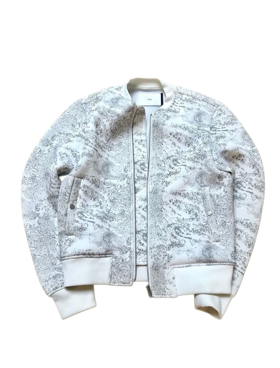 Dying Design White Bomber Jacket 상품이미지1
