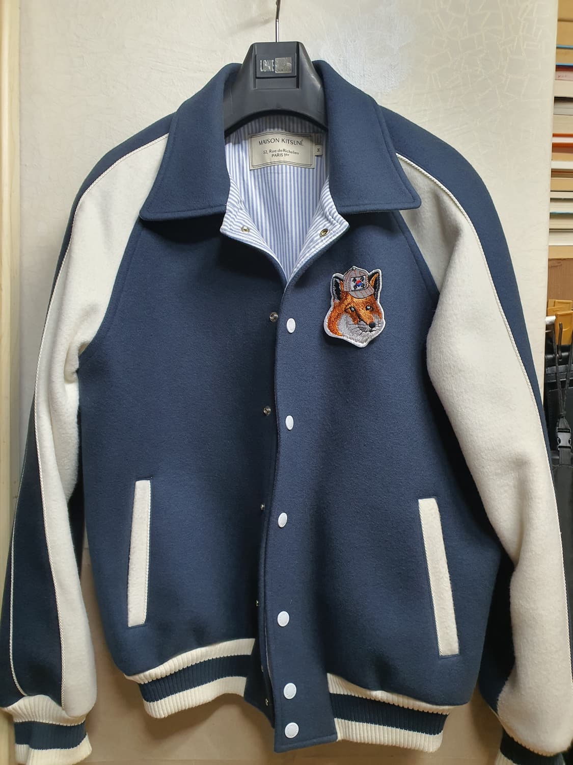 메종키츠네 국뽕 테디 자켓이에요  상품이미지1