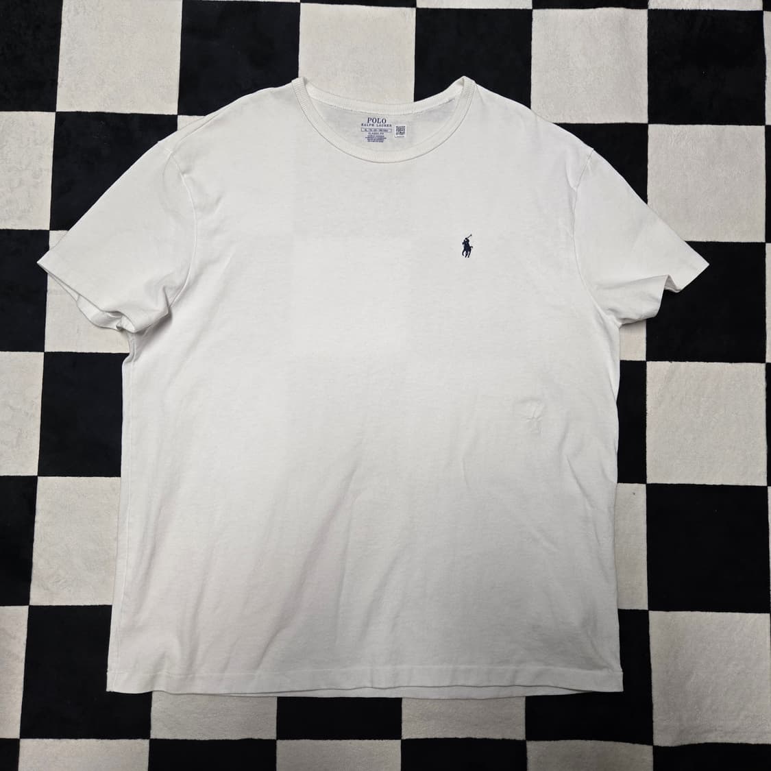 XL 폴로랄프로렌 클래식 헤비웨이트 반팔 티셔츠 화이트 상품이미지1