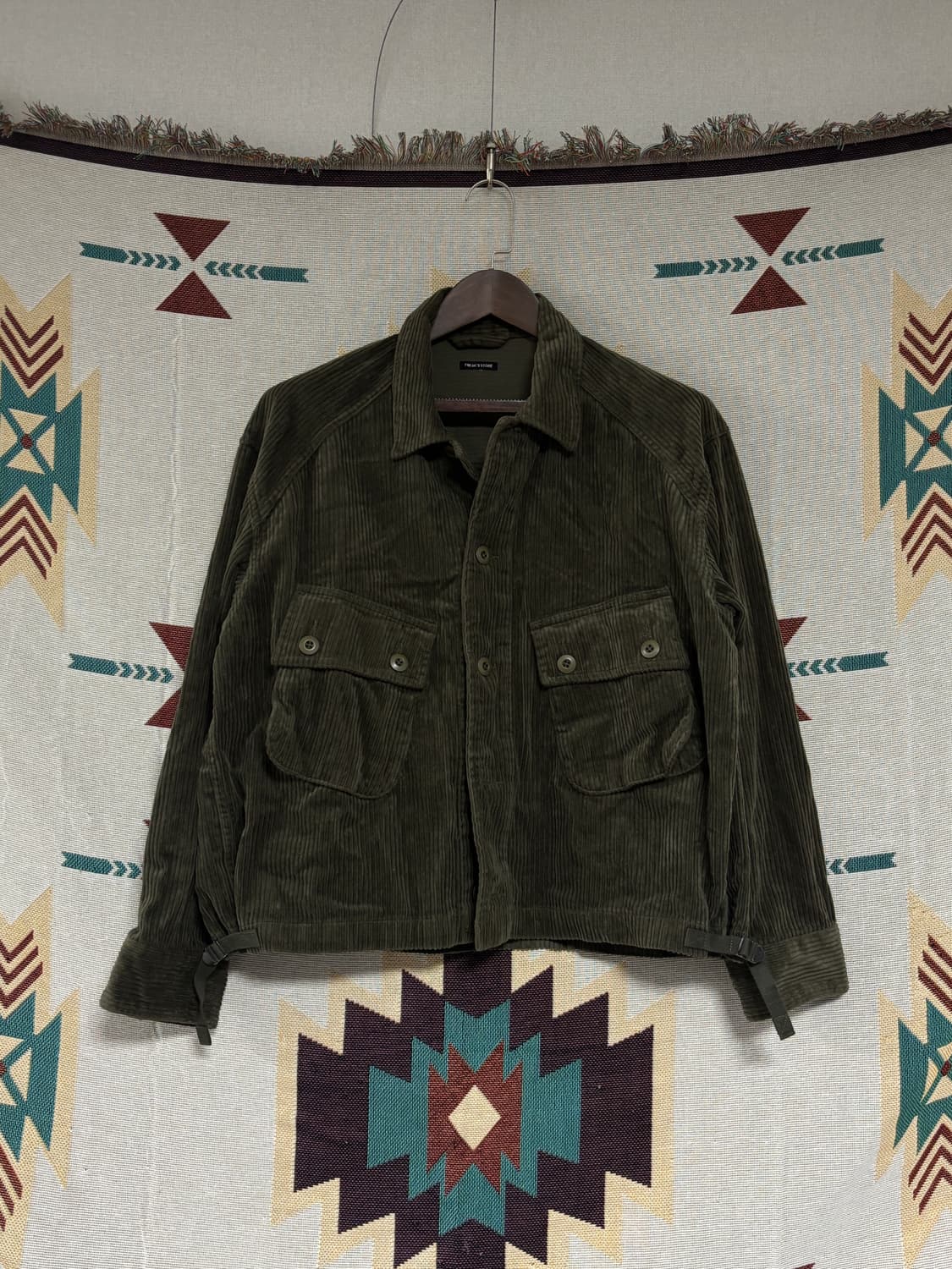 프릭스스토어 코듀로이 크롭자켓  상품이미지1