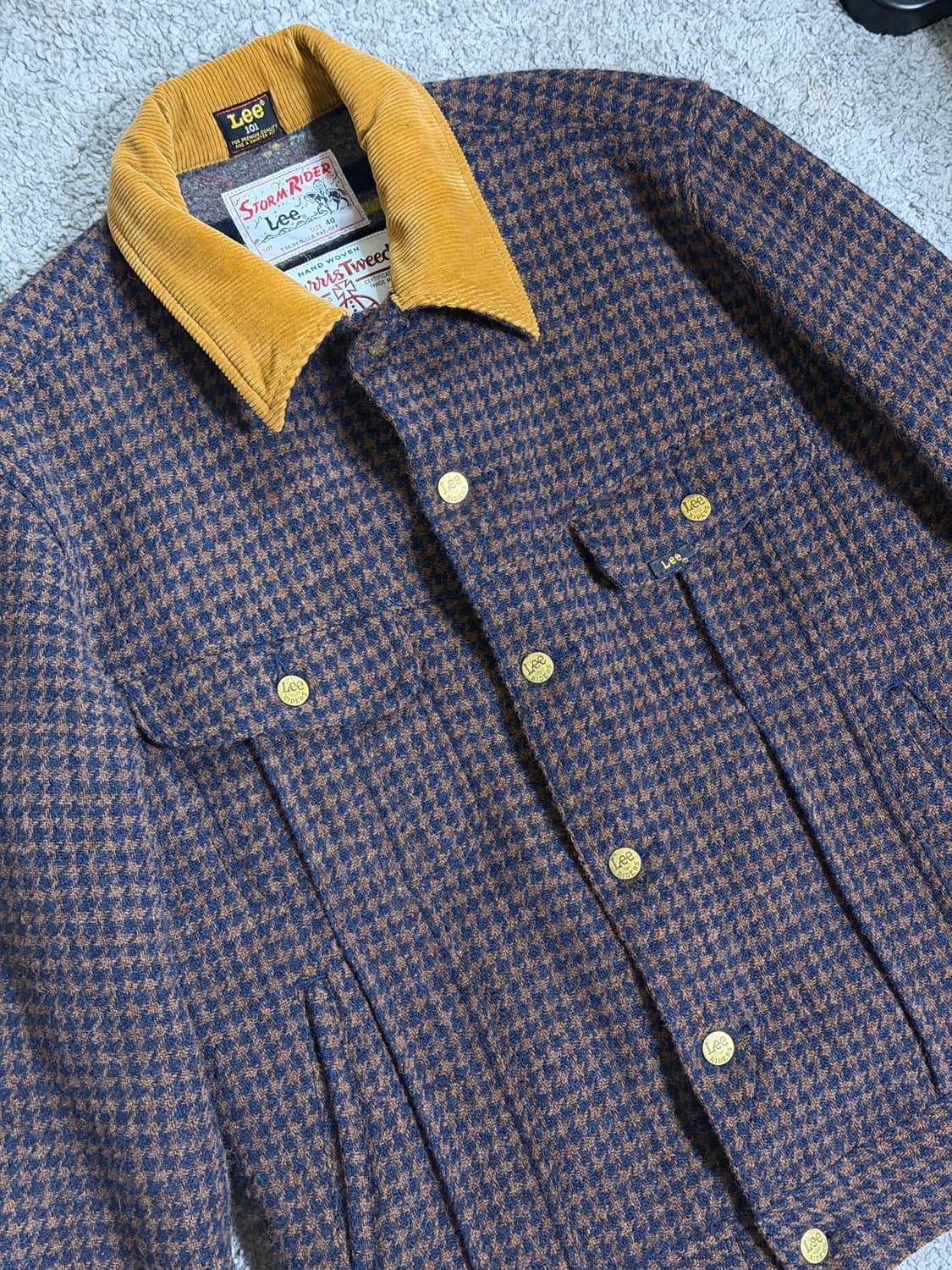 리 해리스트위드 스톰라이더 울 자켓 상품이미지3