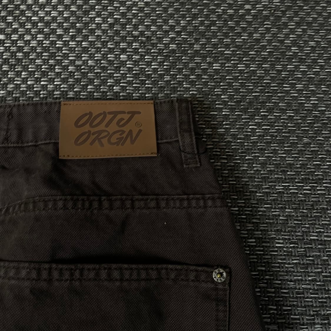 (28) 오오티제이 브라운 와이드 데님 팬츠 S 상품이미지8