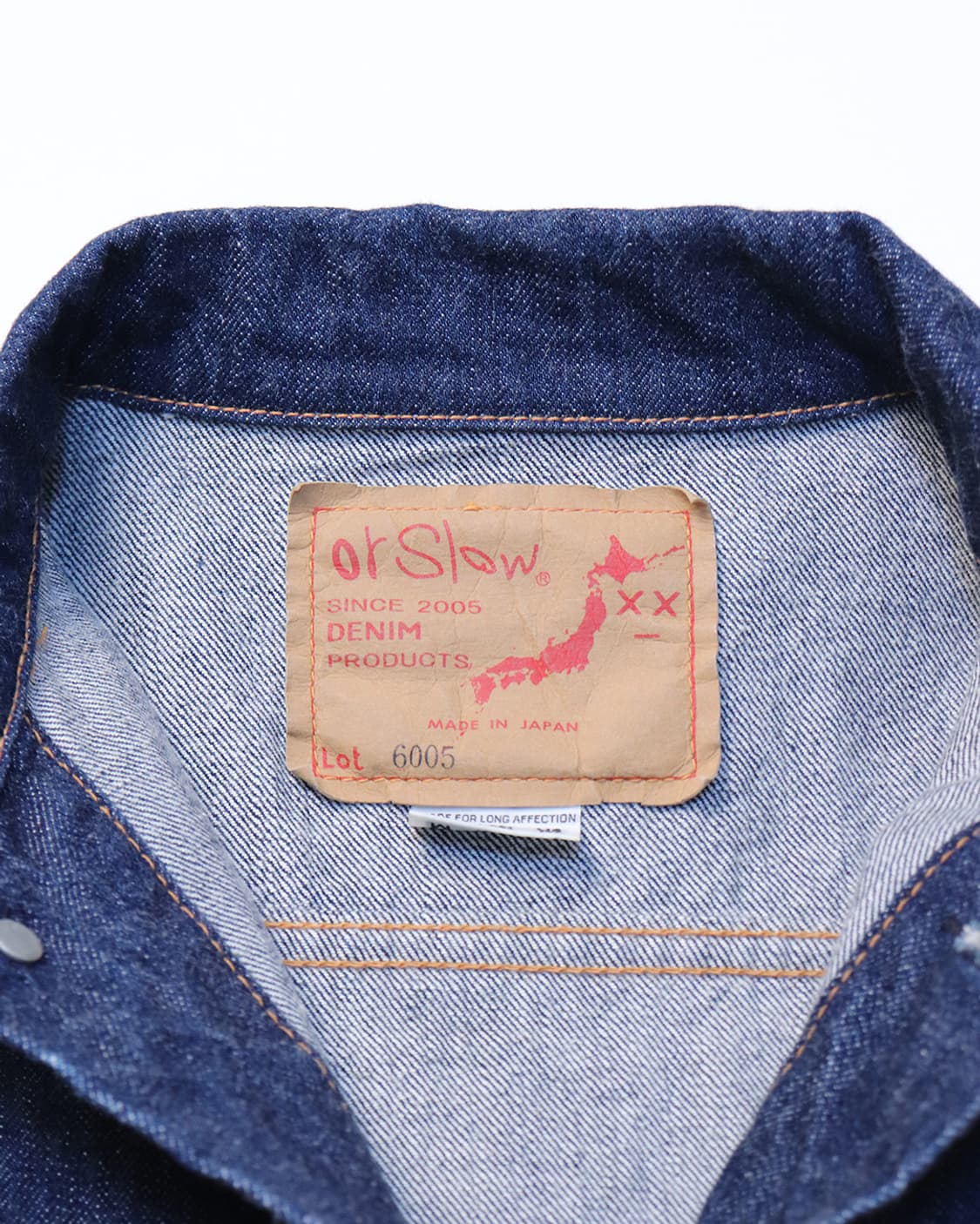 오어슬로우 (Orslow) 6005 60s Type 3 데님 자켓 상품이미지4