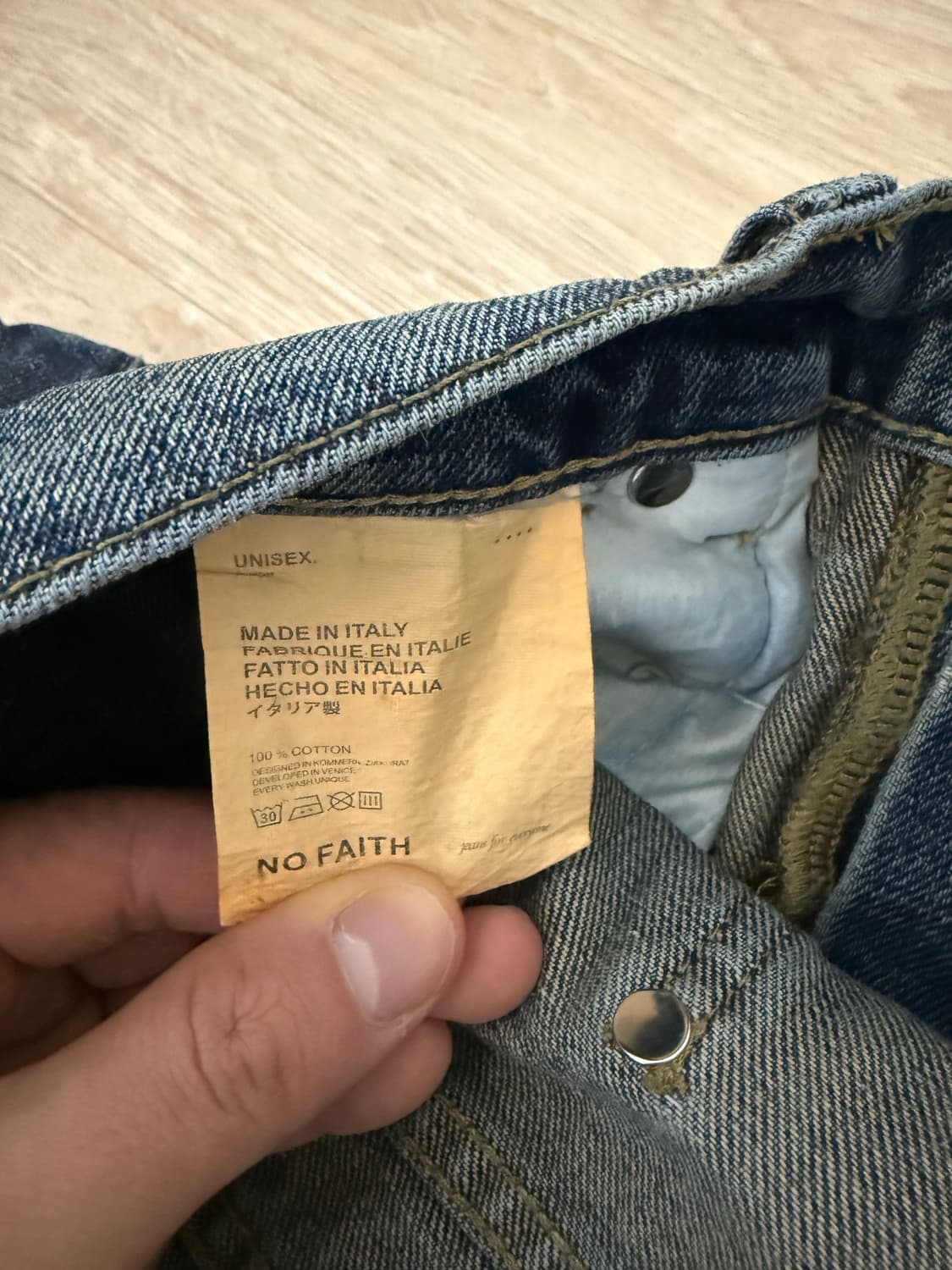 노페이스 스튜디오 데님 XL 상품이미지4