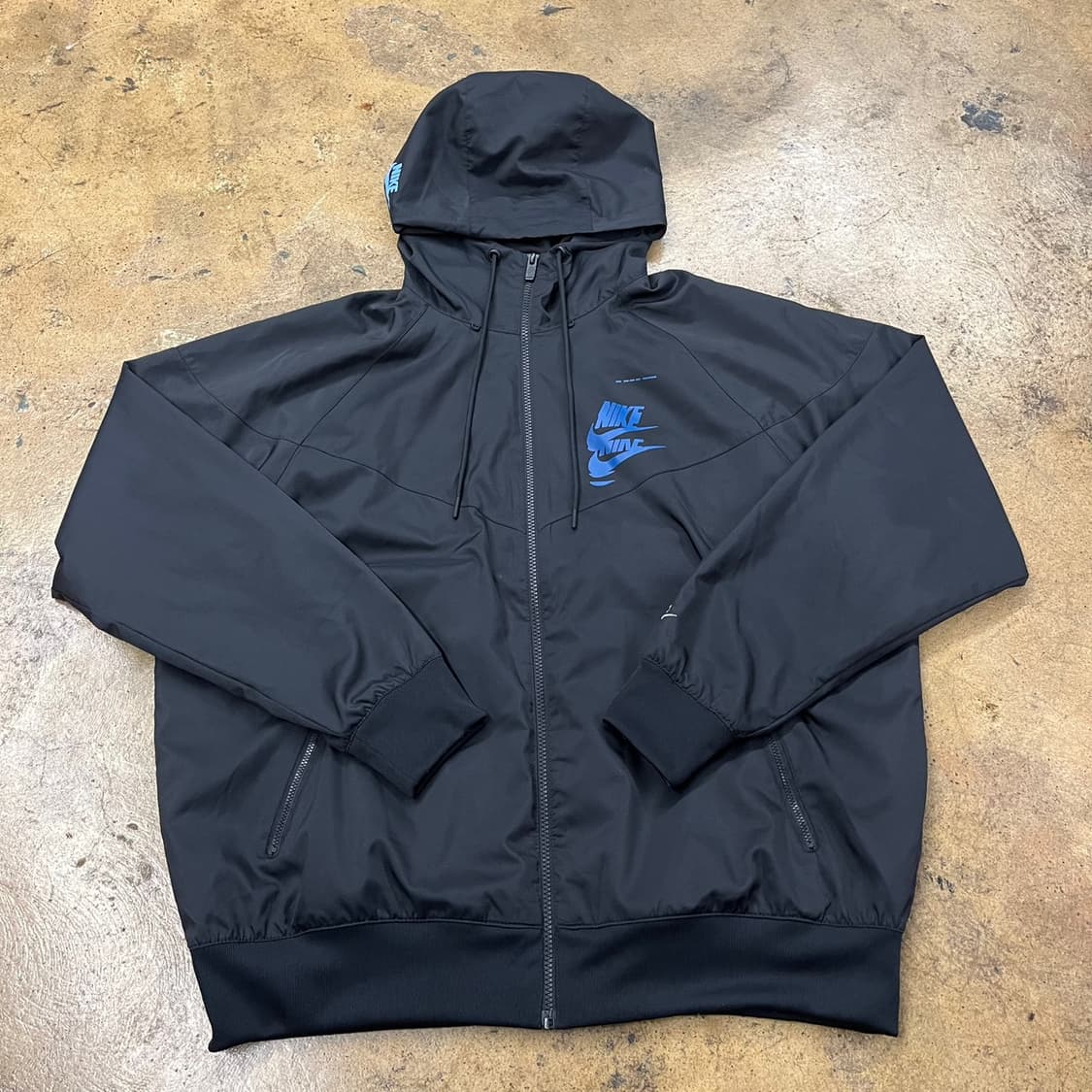 [정품/105] 나이키 바람막이 블랙 b8 상품이미지2