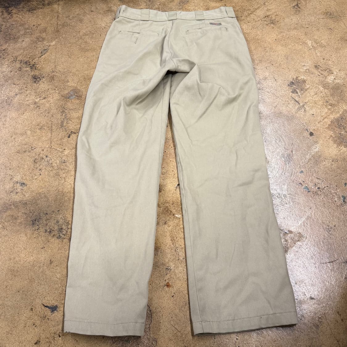 [정품] 베이지색 기본 면바지 b14 상품이미지3
