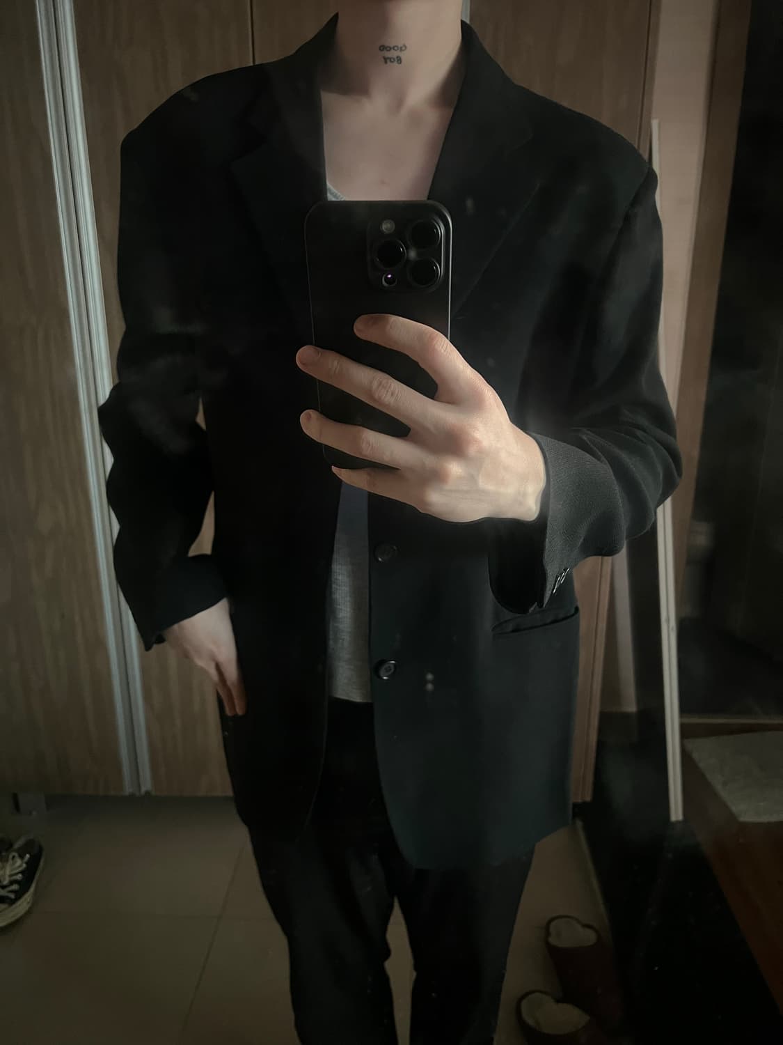 빈티지 블레이저 정장 자켓 상품이미지5