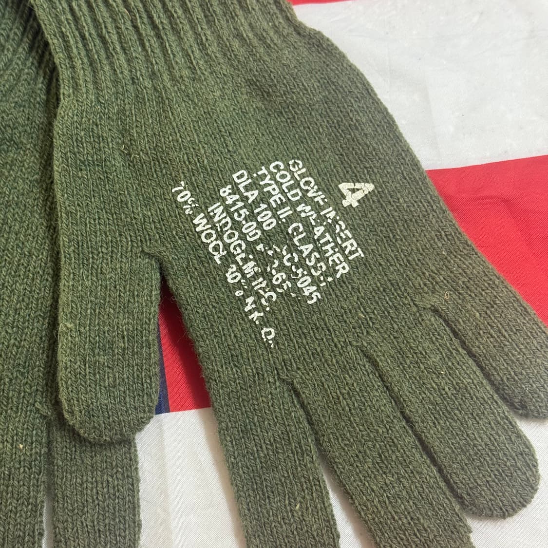 [military] 밀리터리 미군 오리지널 울장갑 -B급 상품이미지4