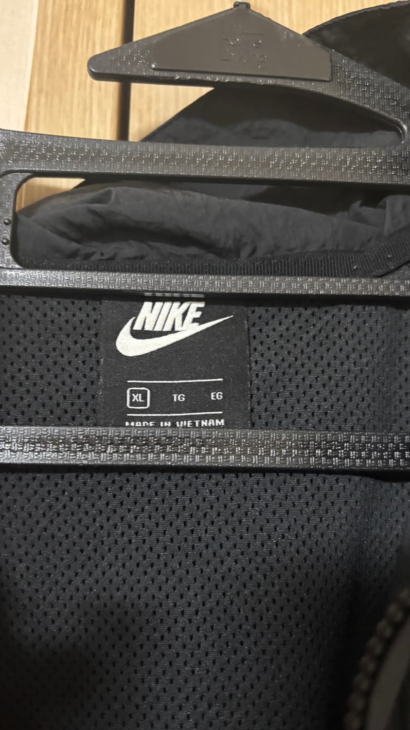 나이키 NSW 빅 스우시 우븐 자켓 블랙 정품 상품이미지3