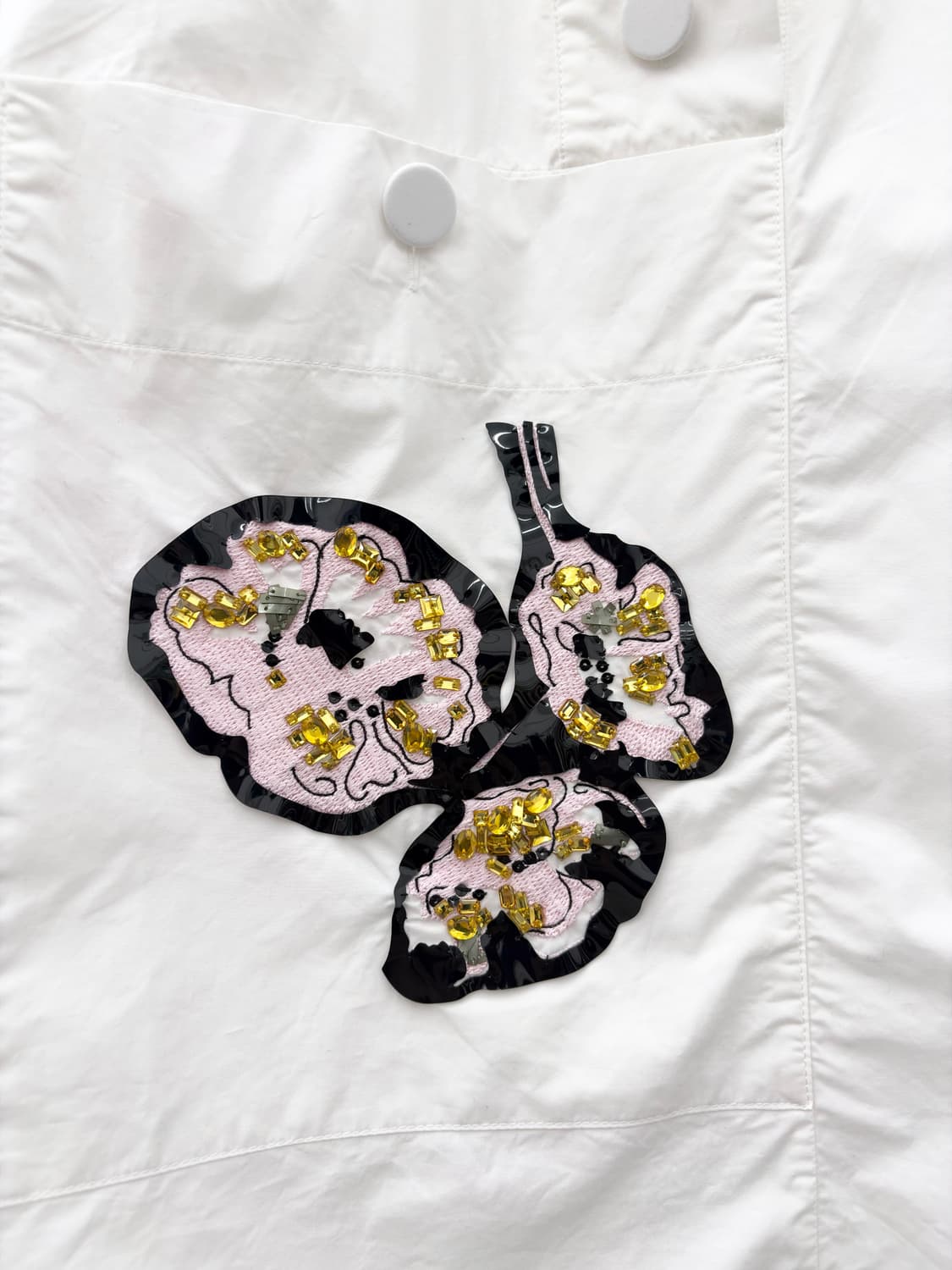 FLOWER DETAIL SLEEVELESS SHIRT 상품이미지6