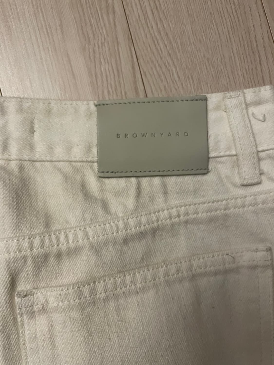 [3] 브라운야드 레귤러데님 에크루색상 상품이미지5