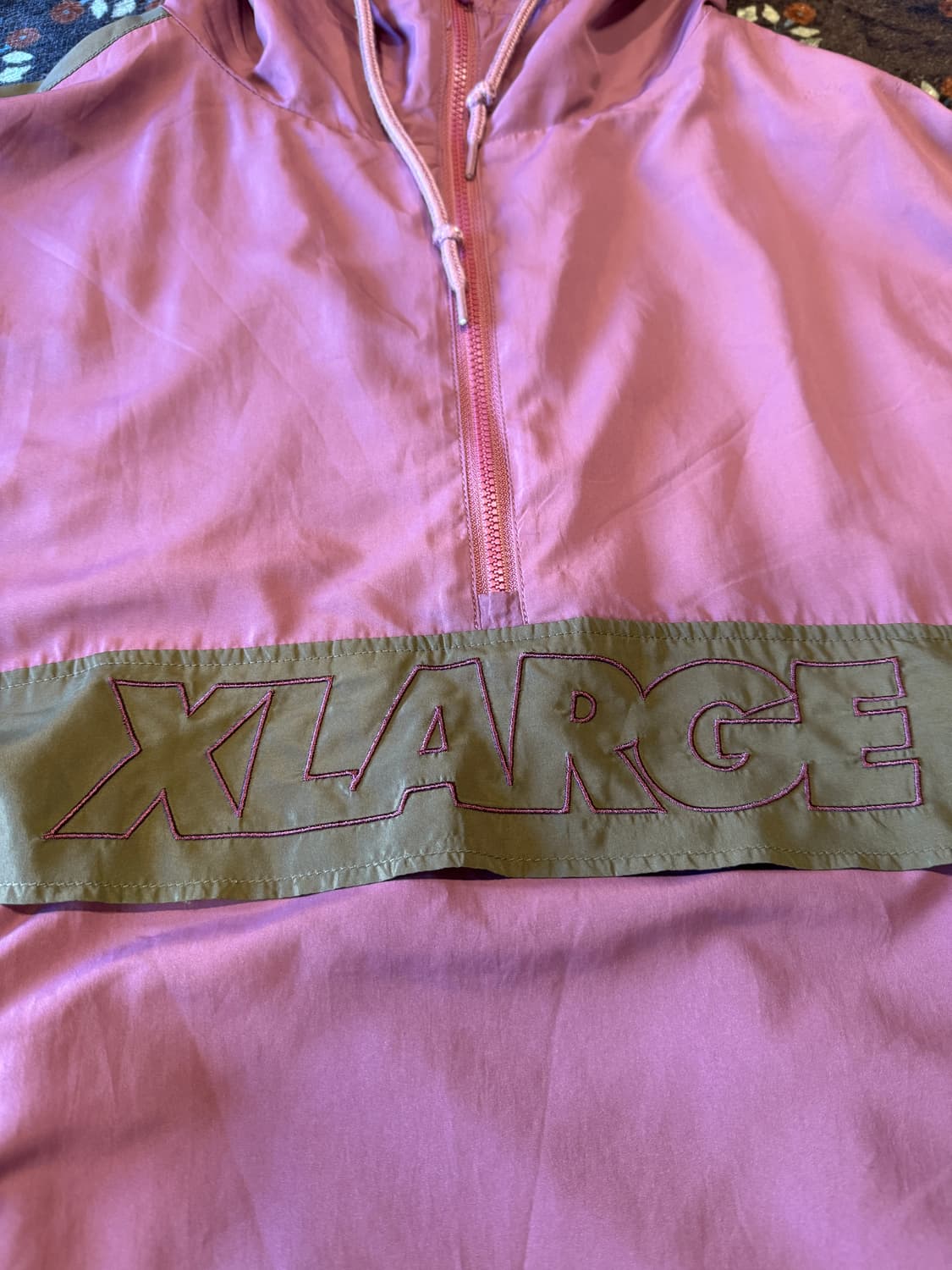 XLARGE 로고 아노락 후드 자켓 상품이미지3