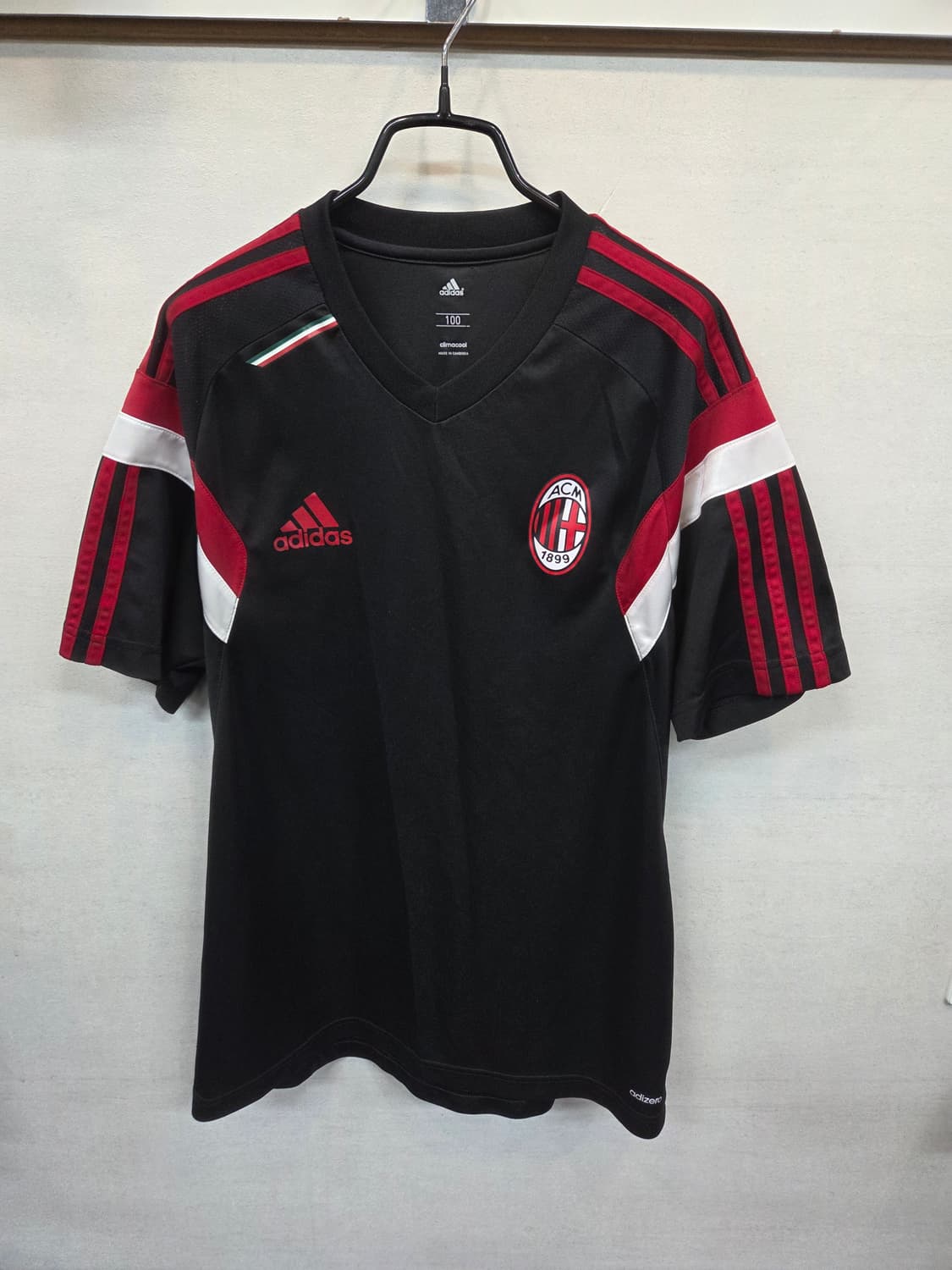 아디다스 ac 밀란 14 15 져지 기능성 반팔 L 상품이미지1