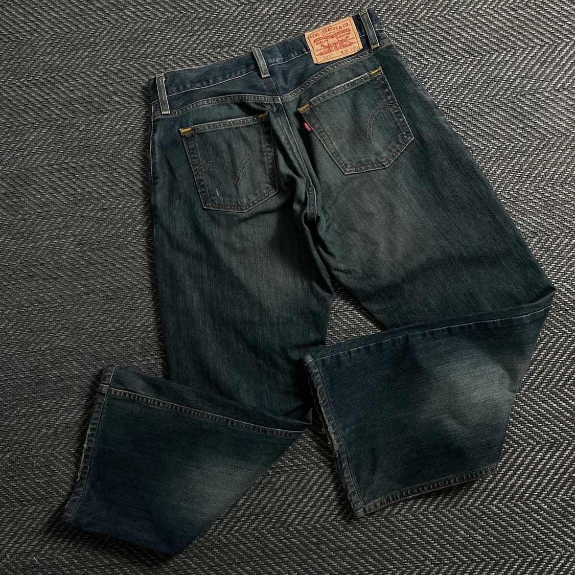 리바이스 527 세미 부츠컷 워싱 데님 팬츠y 4113 상품이미지1