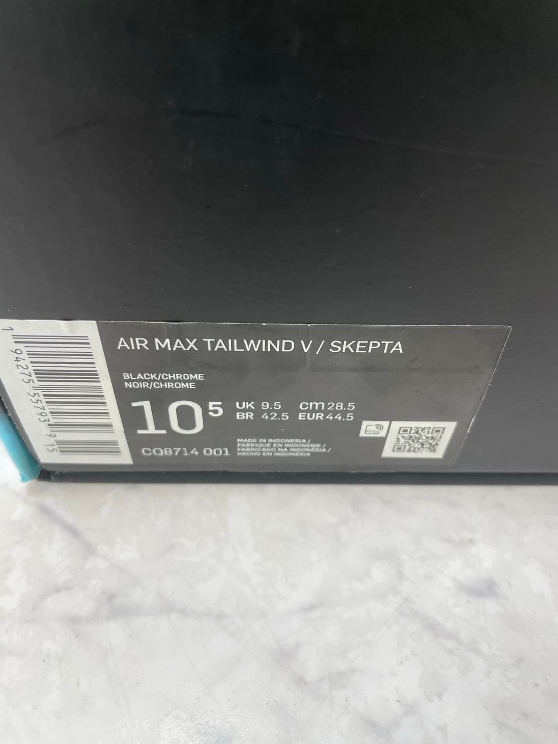 나이키 x 스켑타 에어맥스 테일윈드 5 크롬 블루 상품이미지6