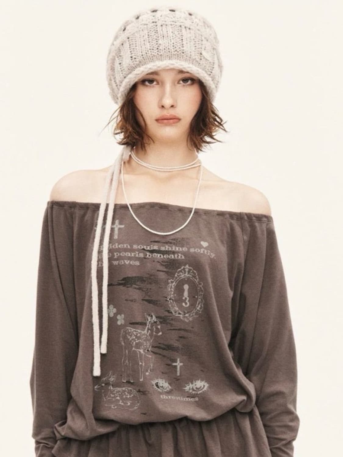 쓰리타임즈 멜로우 비니 상품이미지2