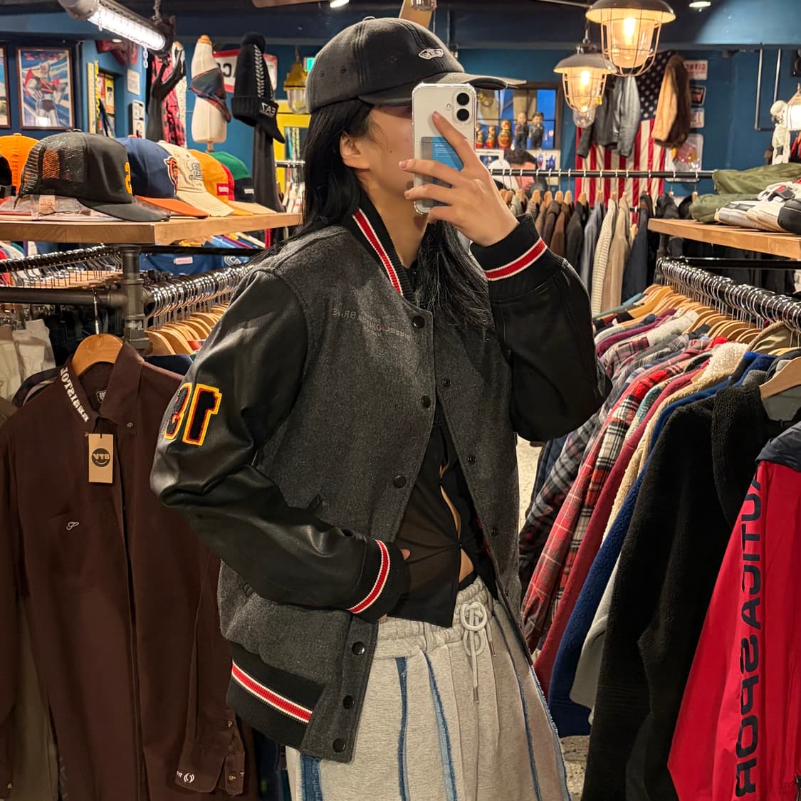 [새상품]diesel 디젤 피닉스 바시티 울 자켓 상품이미지3