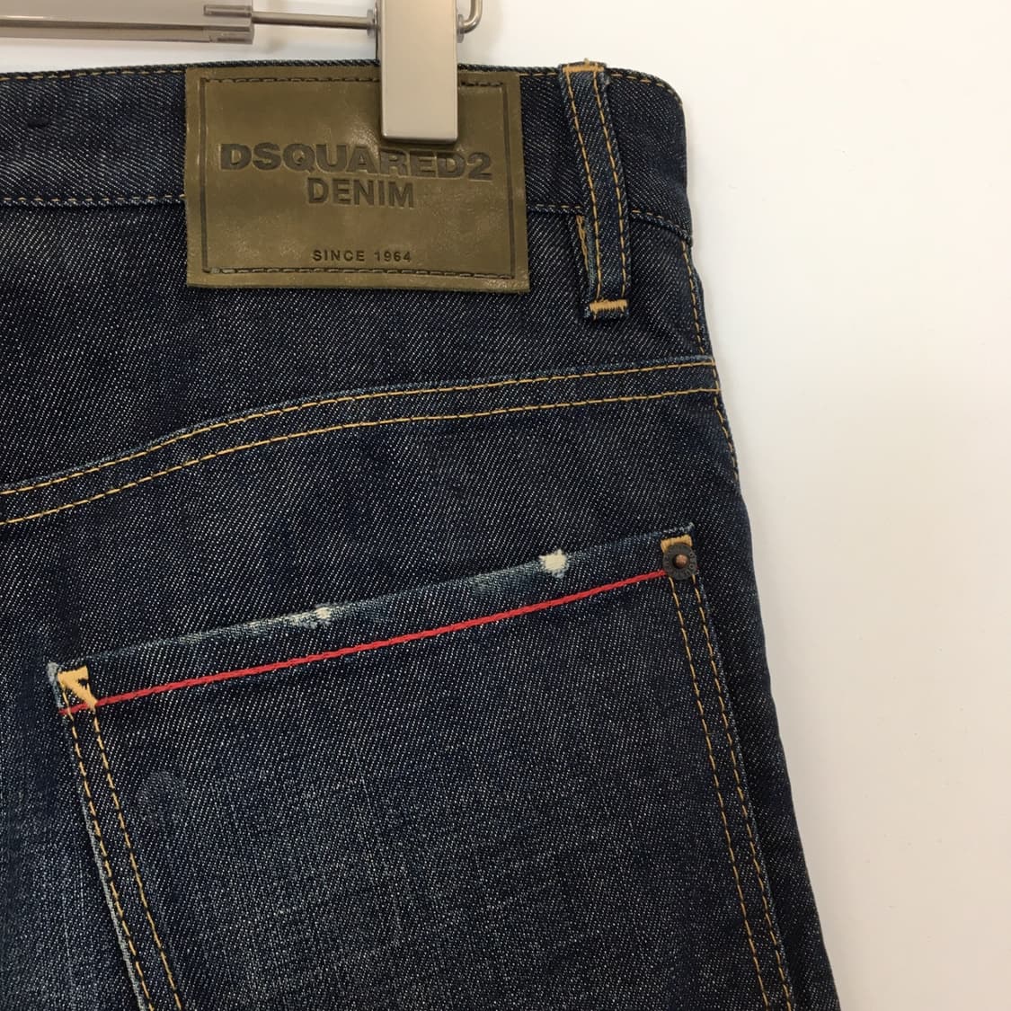 디스퀘어드2 레드스티치 데님진 32-33 인치  상품이미지4