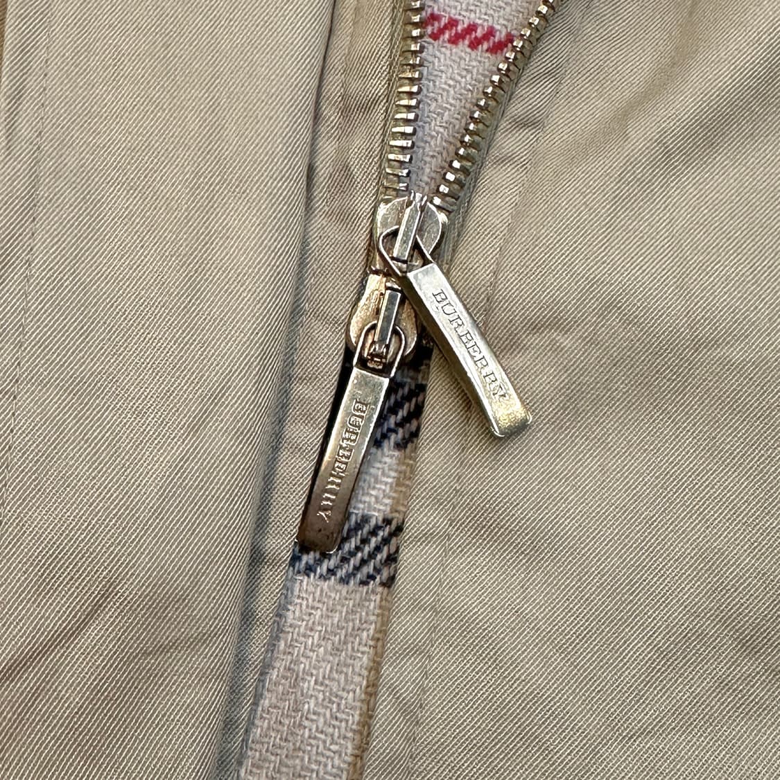 버버리 싱글 집업 코트 상품이미지5