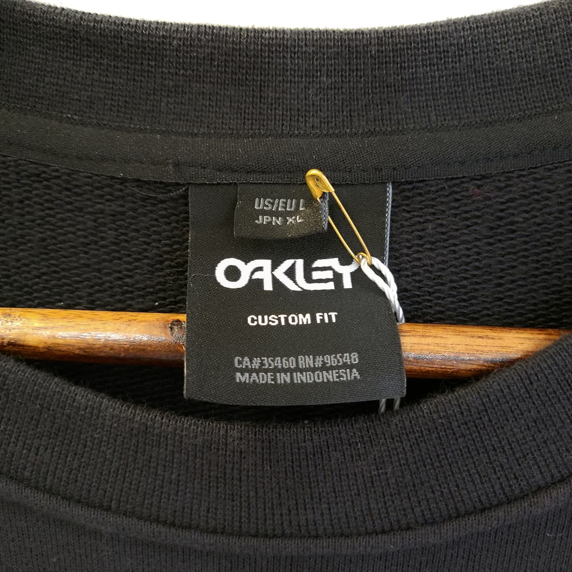 오클리 배색 맨투맨 L 상품이미지6