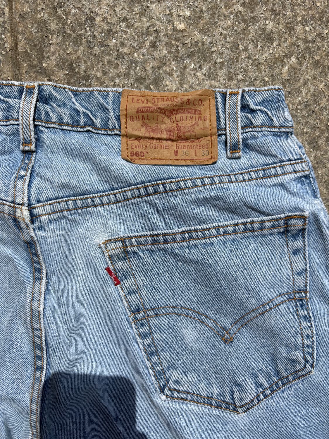 90s 리바이스 560 데님팬츠 상품이미지7