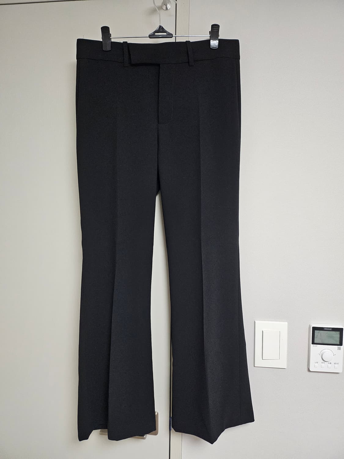 자라 ZARA 블랙 부츠컷 슬랙스 XS 상품이미지1