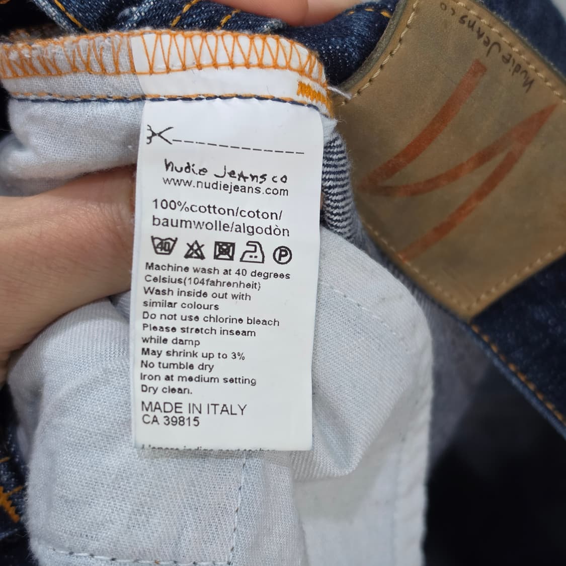 누디진 데님팬츠- 28 상품이미지10