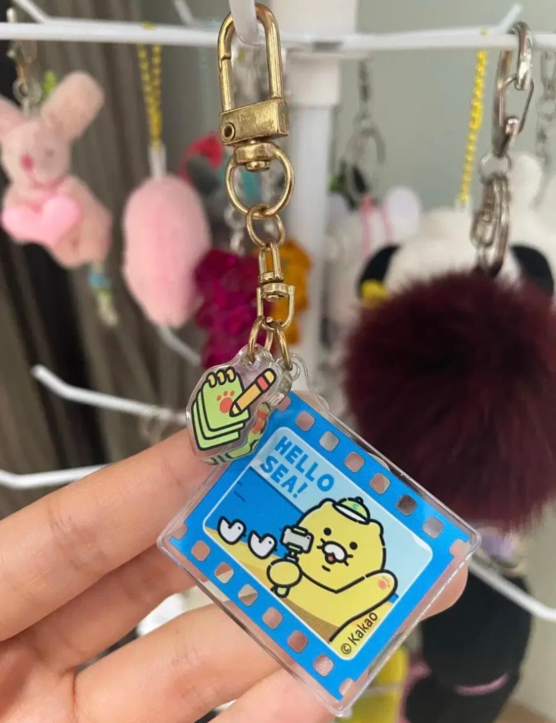 [무료배송]카카오프렌즈 바다 춘식이 키링 상품이미지1